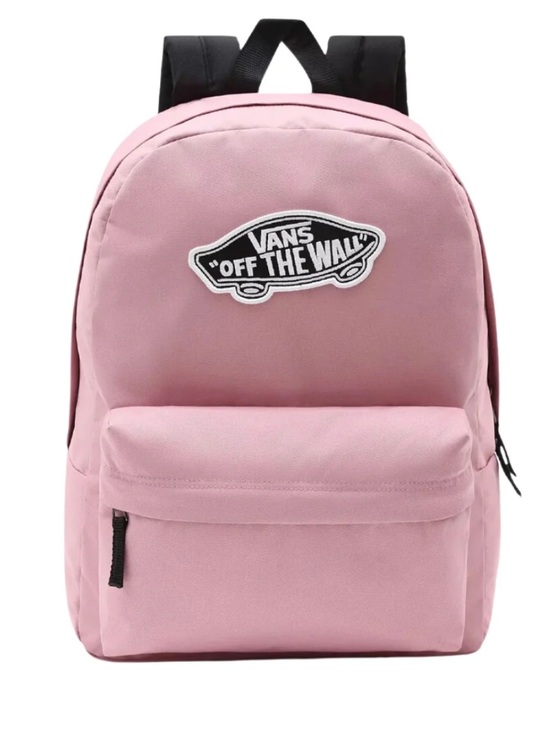 Vans Pink Backpack with Black Logo Patch main image 6